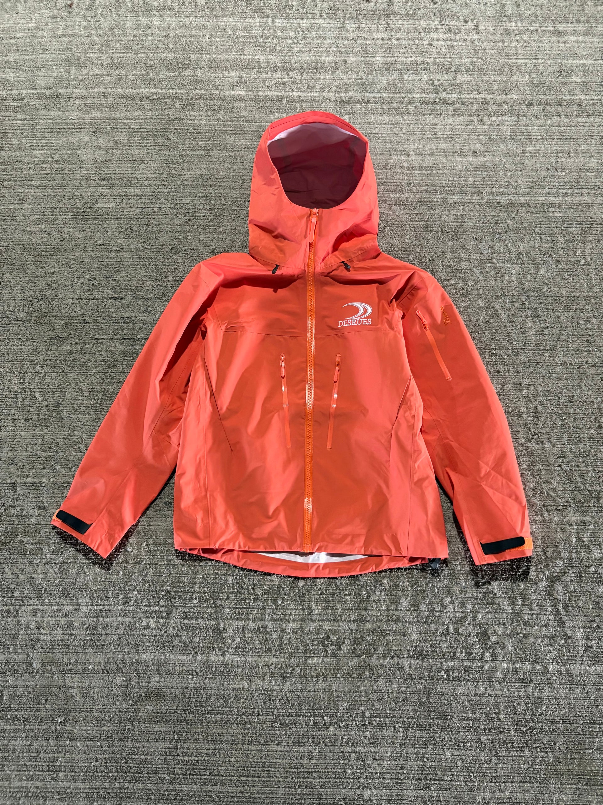 BLAZE ORANGE RAIN JACKET