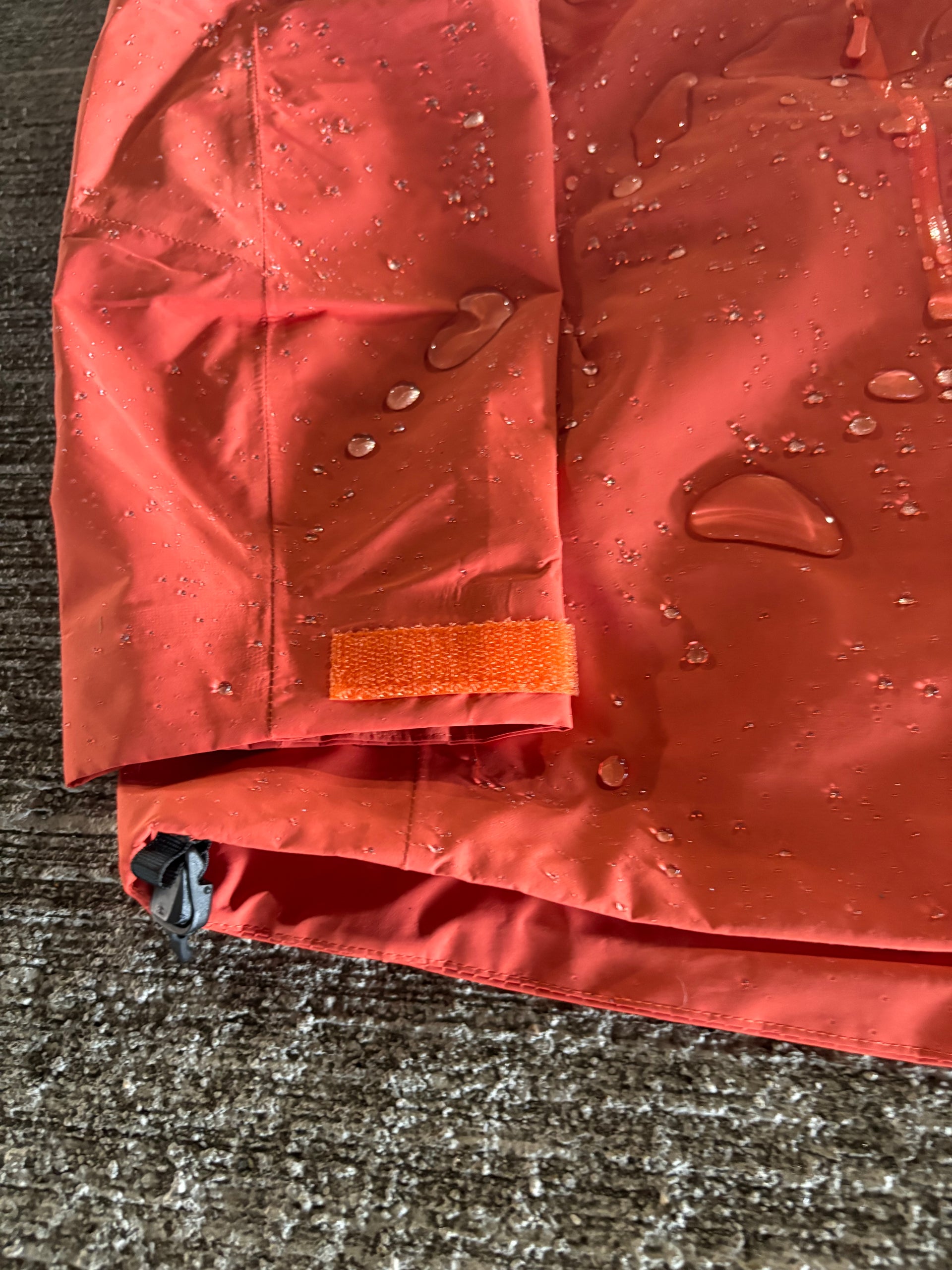 BLAZE ORANGE RAIN JACKET