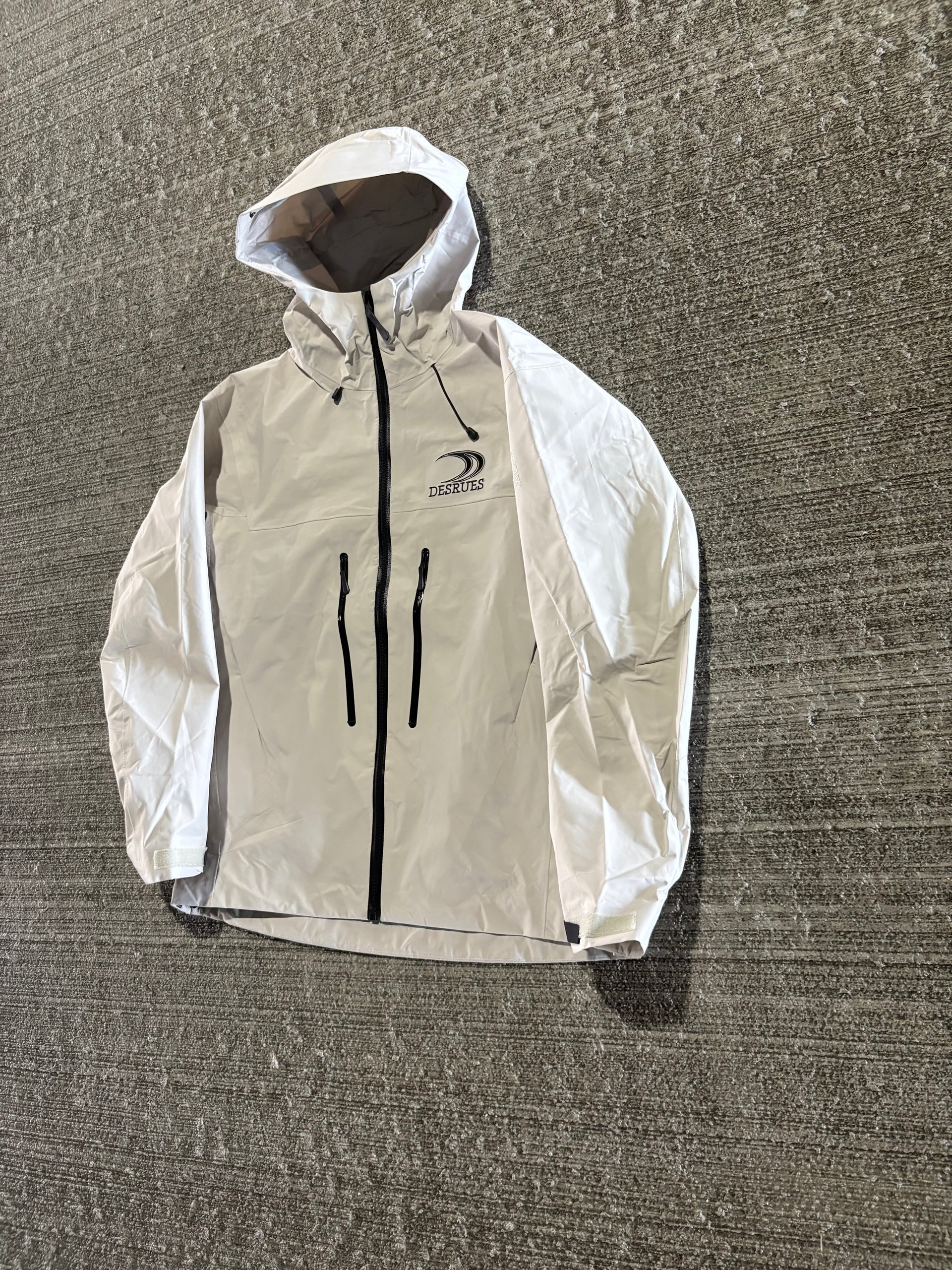 WHITE RAIN JACKET