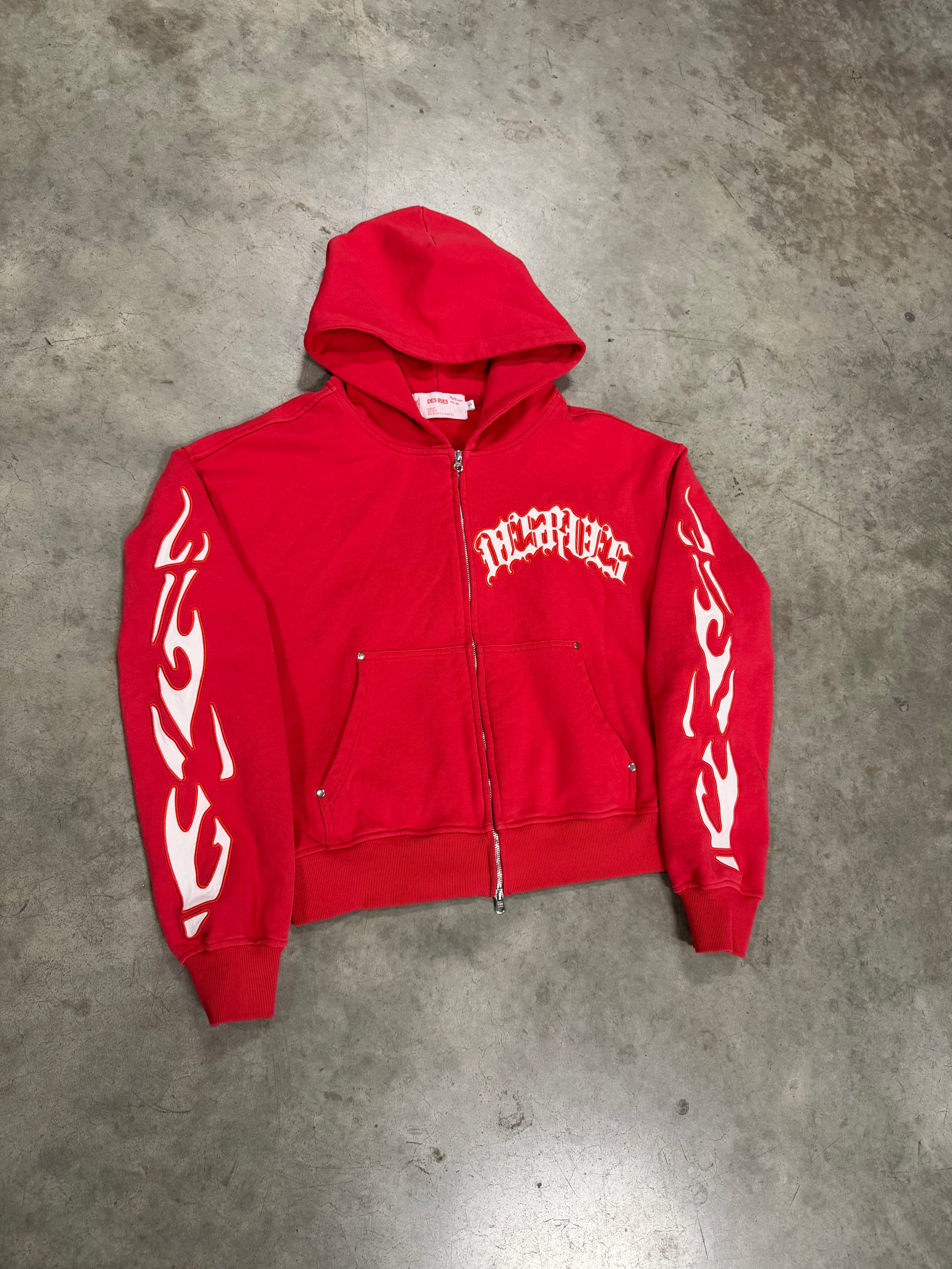 RED FLAME V2 ZIP UP