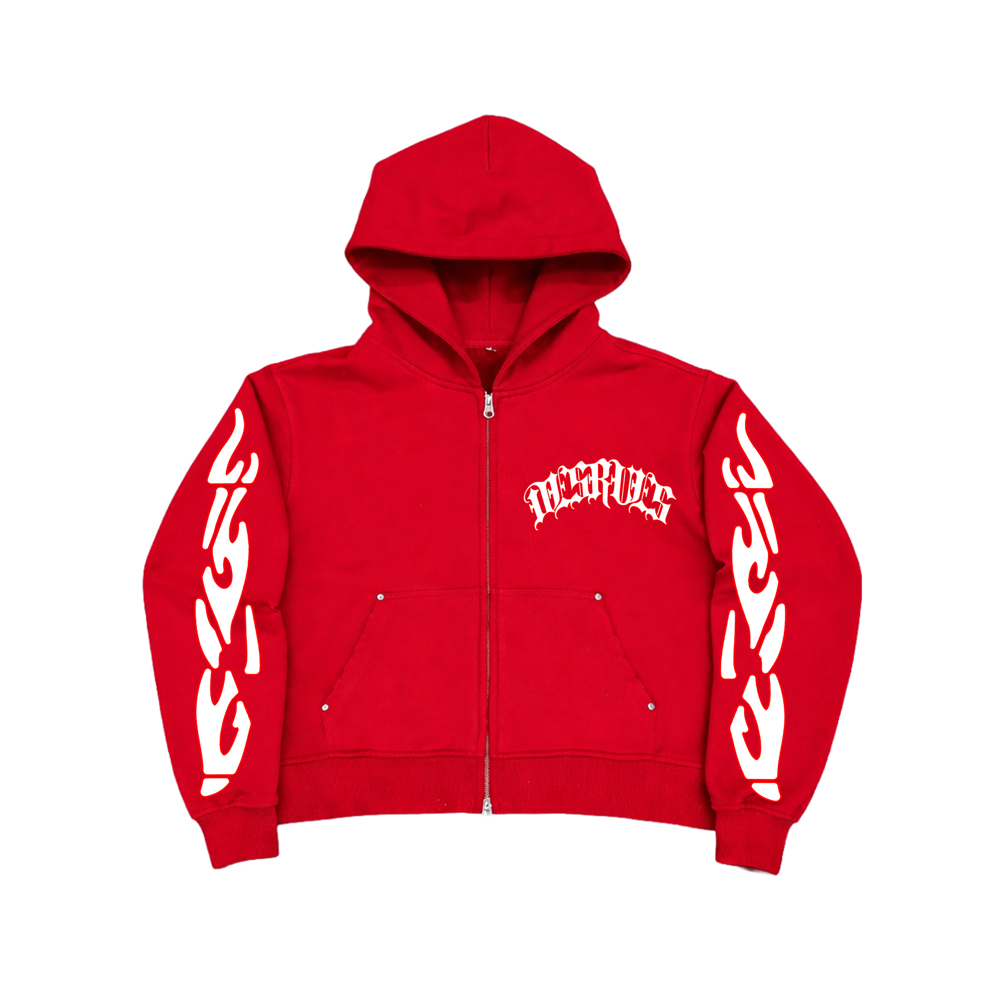 RED FLAME V2 ZIP UP
